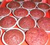 Red Velvet Cupcakes uden frosting